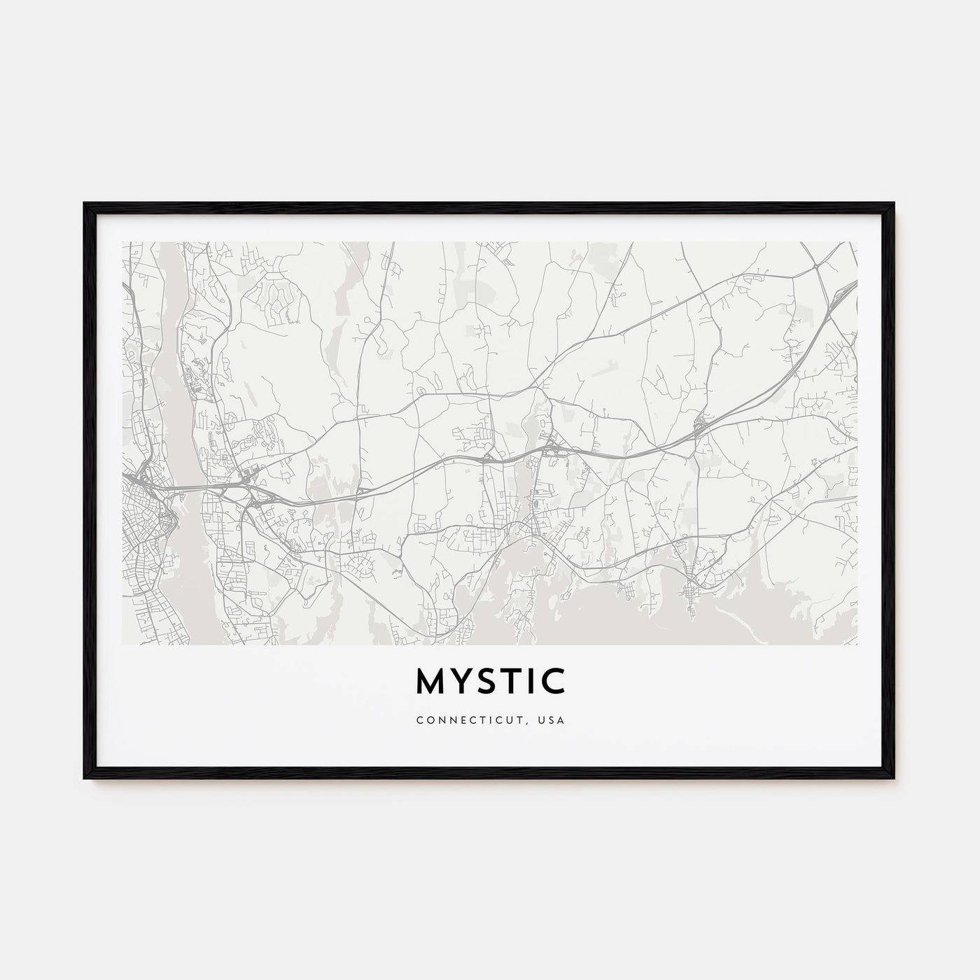 Mystic Map Landscape Poster