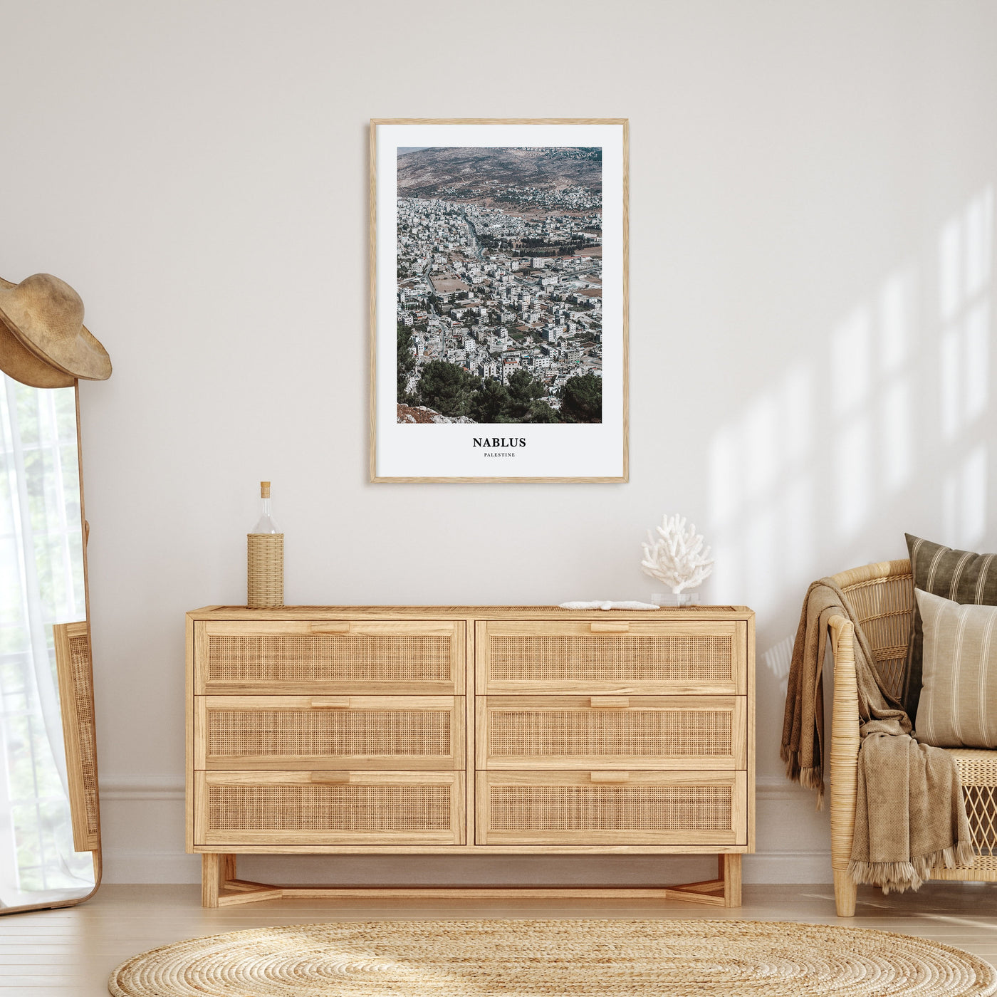 Nablus Portrait Color Poster