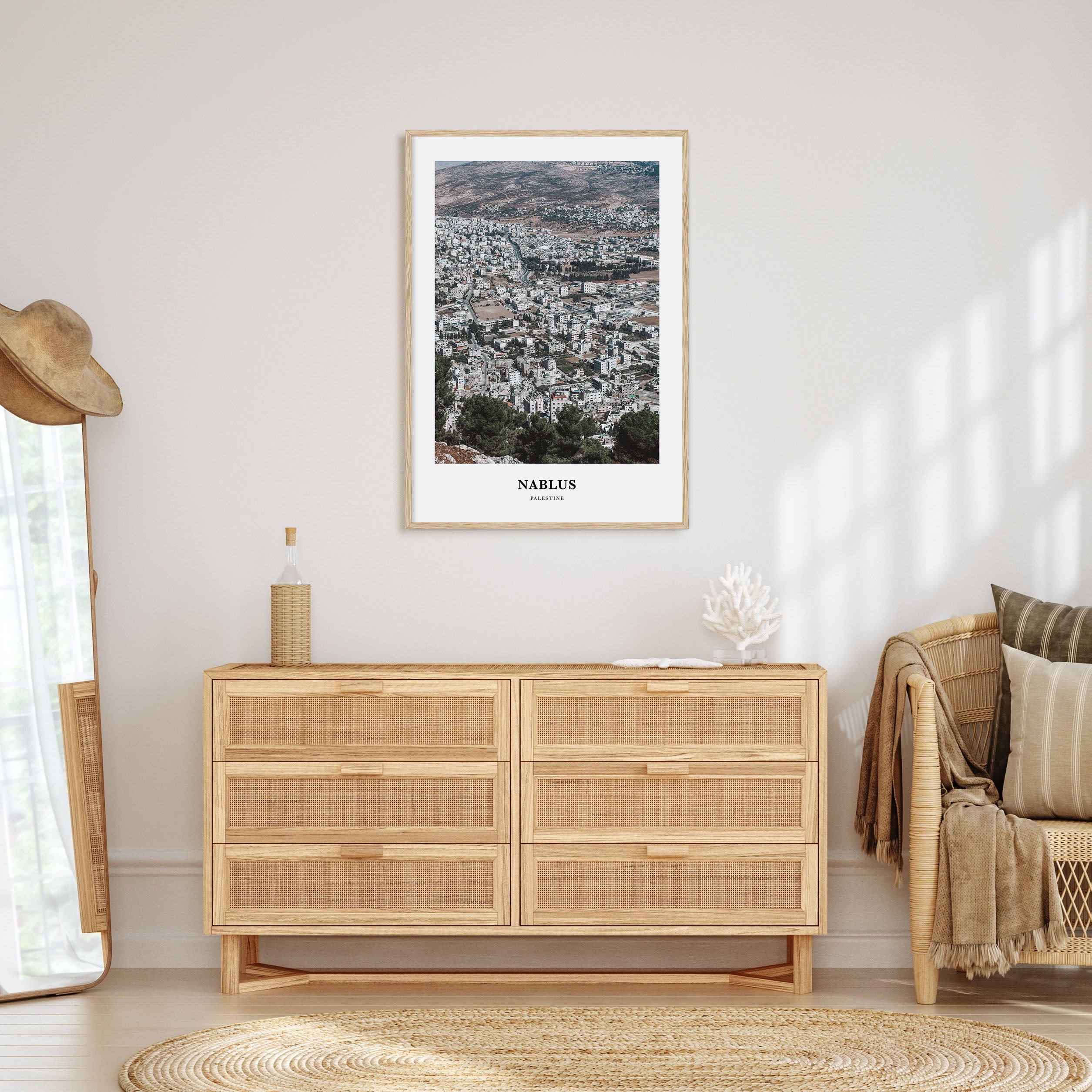 Nablus Portrait Color Poster