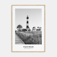 Nags Head Portrait B&W Poster