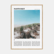 Nantucket Travel Color Poster