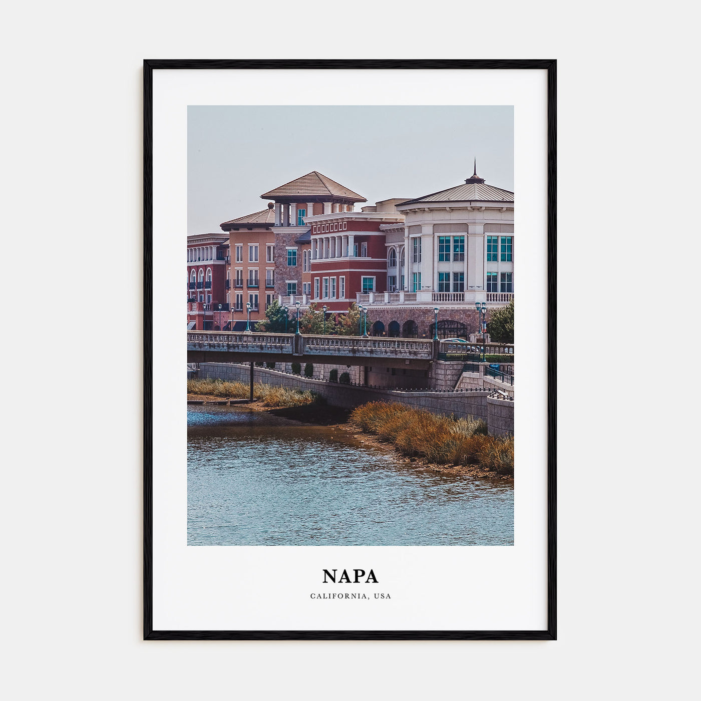 Napa Portrait Color Poster