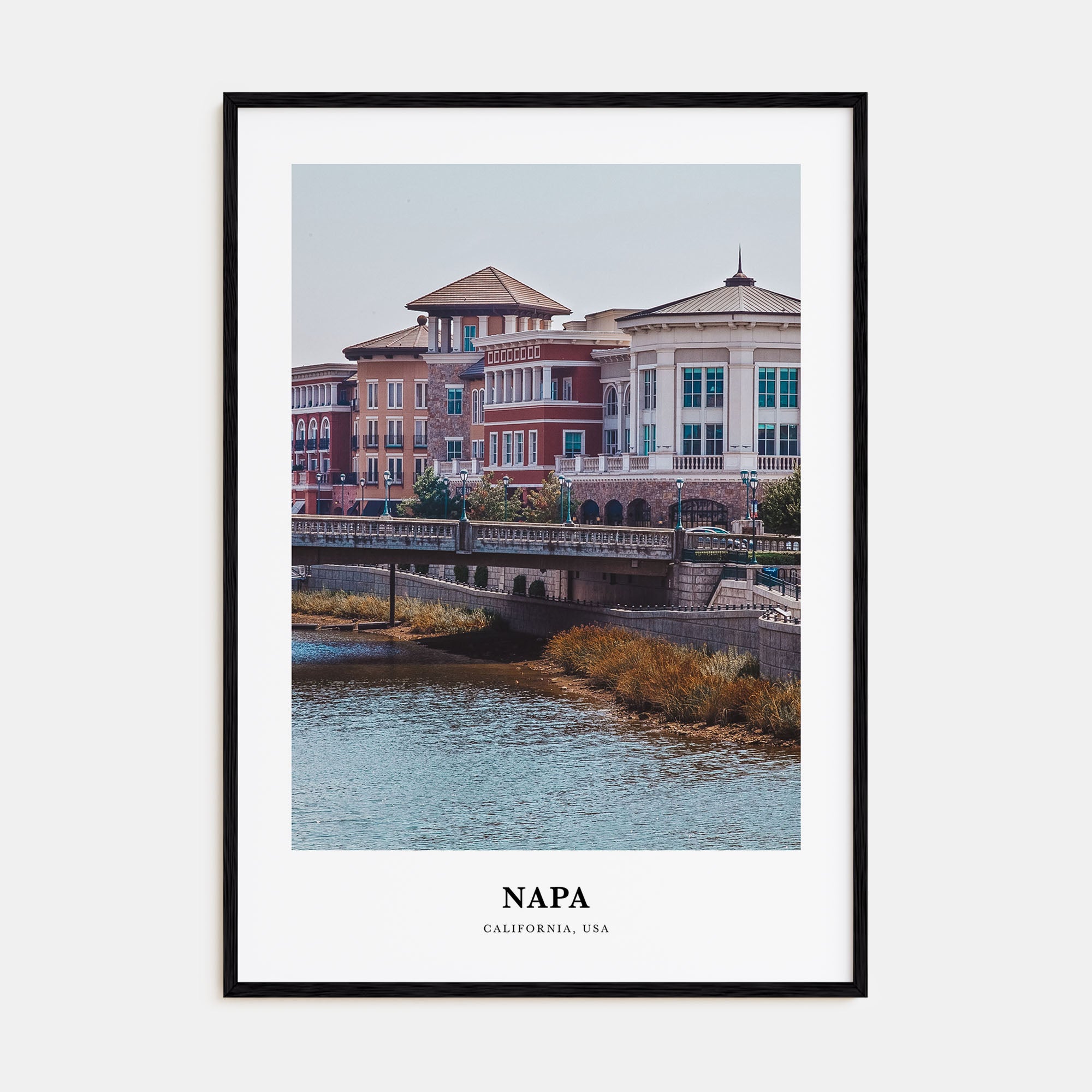 Napa Portrait Color Poster