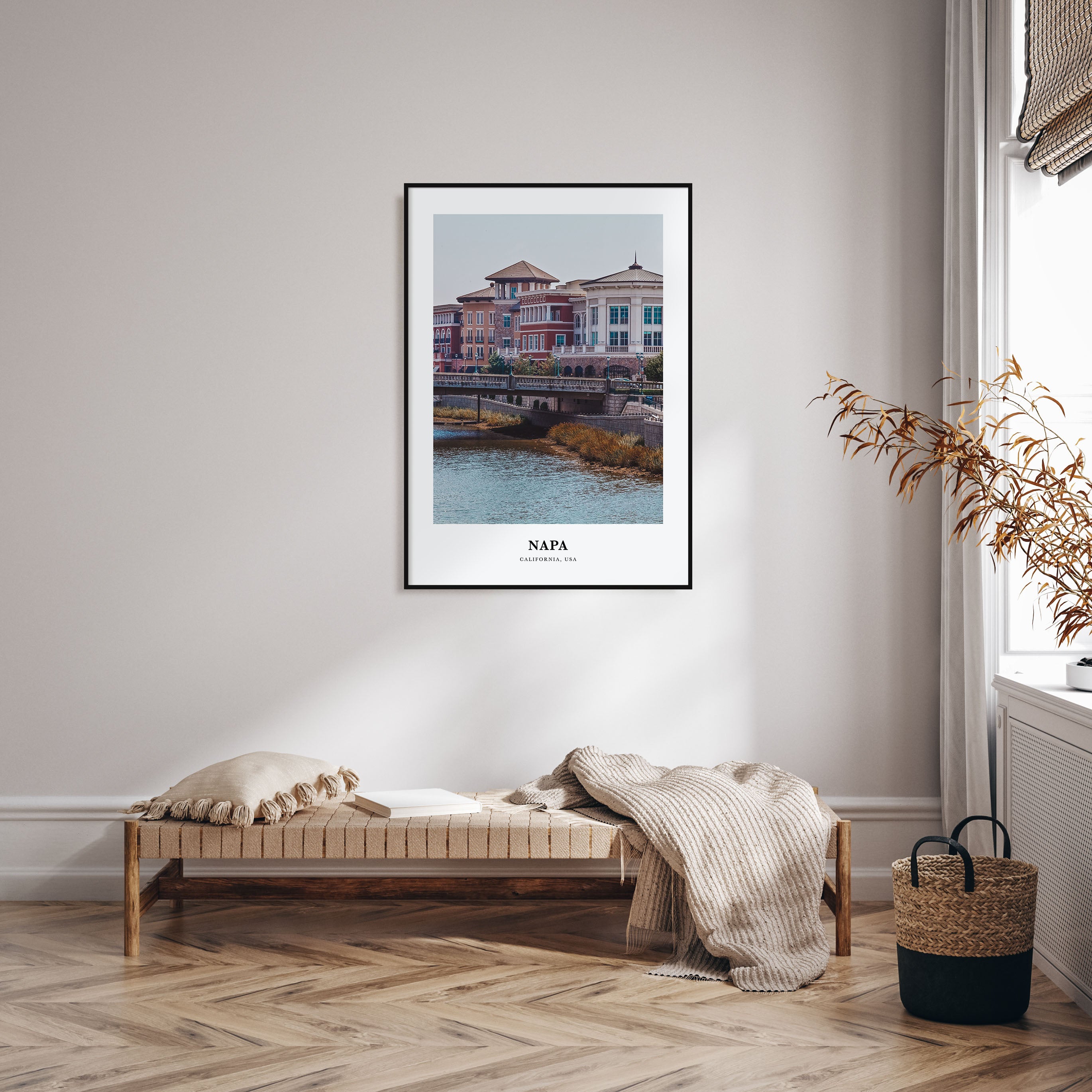 Napa Portrait Color Poster