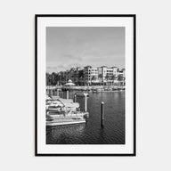 Naples, Florida Photo B&W Poster