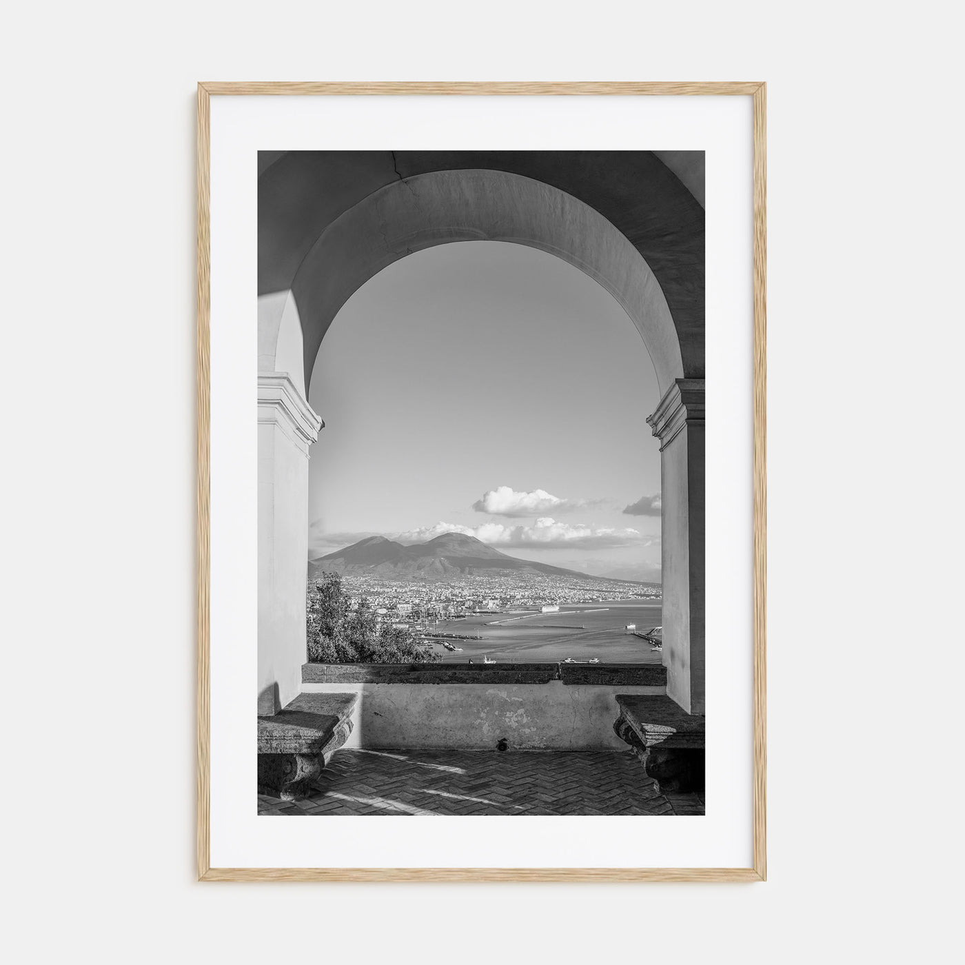 Naples, Italy Photo B&W No 2 Poster