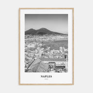 Naples, Italy Portrait B&W No 1 Poster