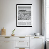 Naples, Italy Travel B&W No 1 Poster