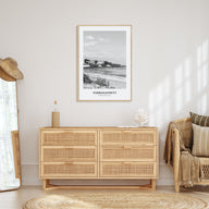 Narragansett Portrait B&W No 1 Poster