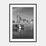 Nashville Photo B&W Poster