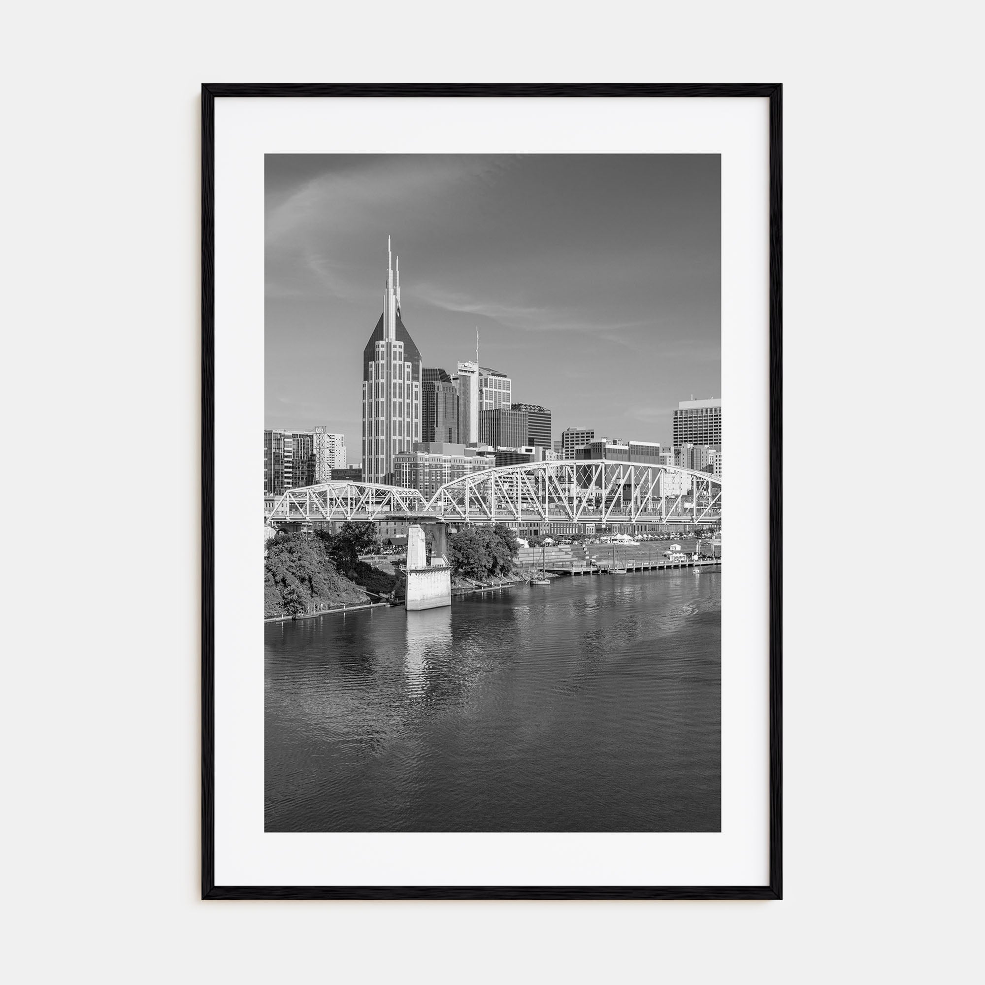 Nashville Photo B&W Poster