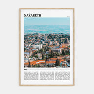 Nazareth Travel Color Poster
