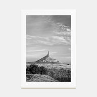 Nebraska Photo B&W Poster
