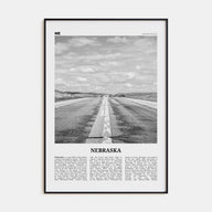Nebraska Travel B&W No 1 Poster