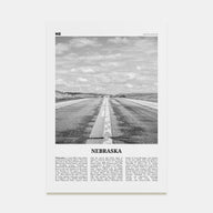 Nebraska Travel B&W No 1 Poster
