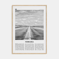 Nebraska Travel B&W No 1 Poster