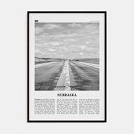 Nebraska Travel B&W No 1 Poster