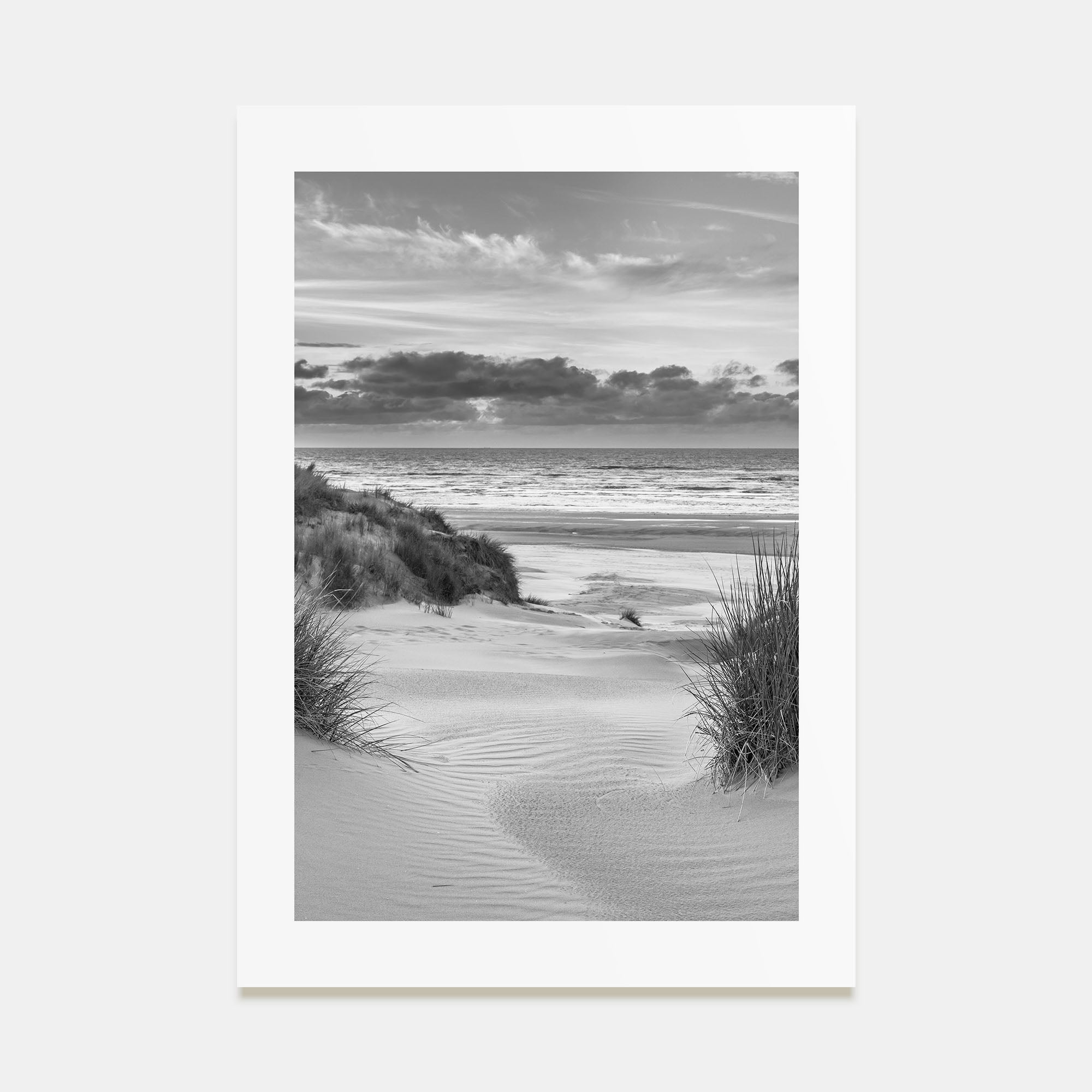Netherlands Photo B&W Poster