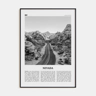 Nevada Travel B&W No 1 Poster