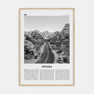 Nevada Travel B&W No 1 Poster