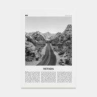 Nevada Travel B&W No 1 Poster