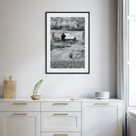 New England Photo B&W Poster