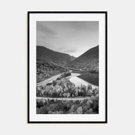 New Hampshire Photo B&W Poster