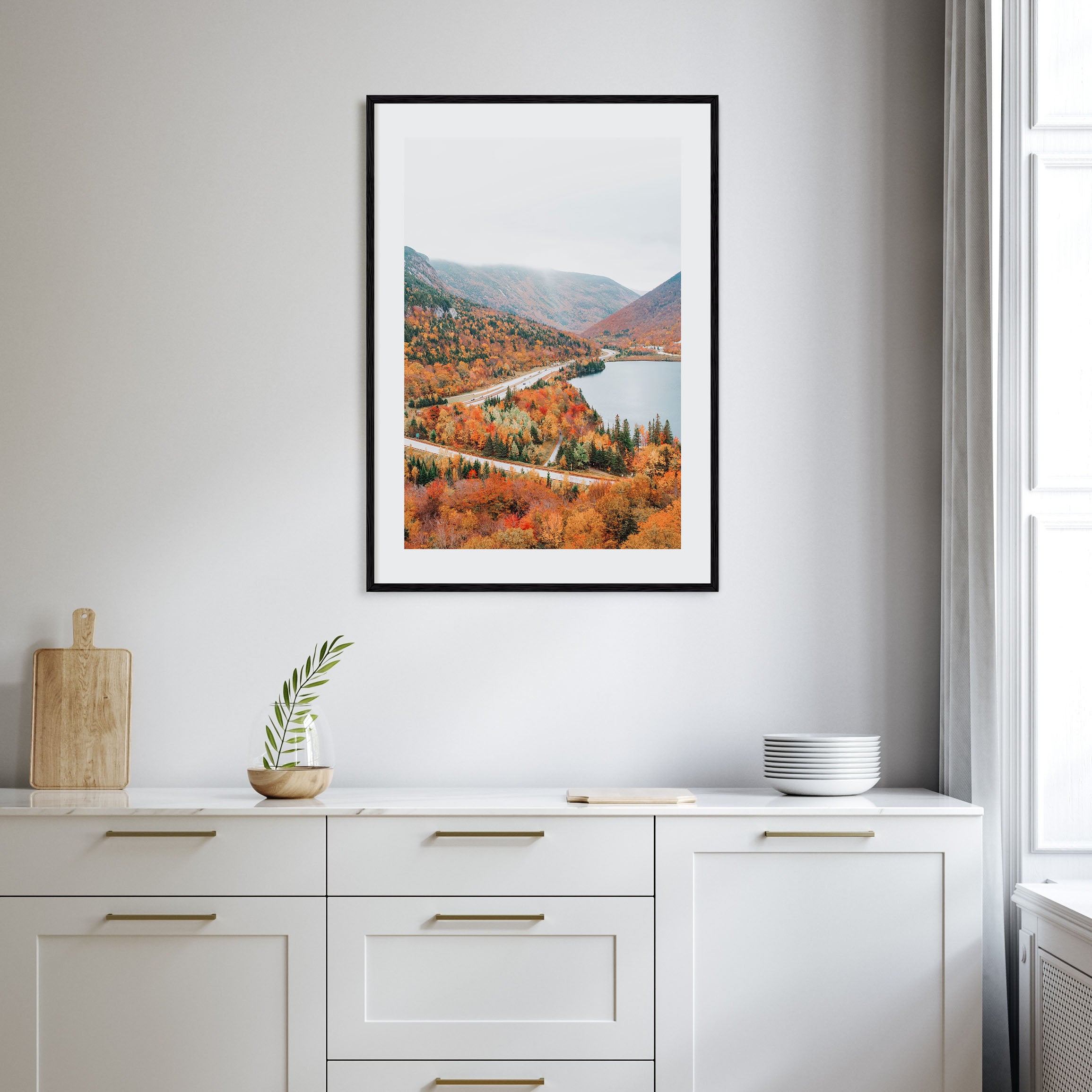 New Hampshire Photo Color Poster