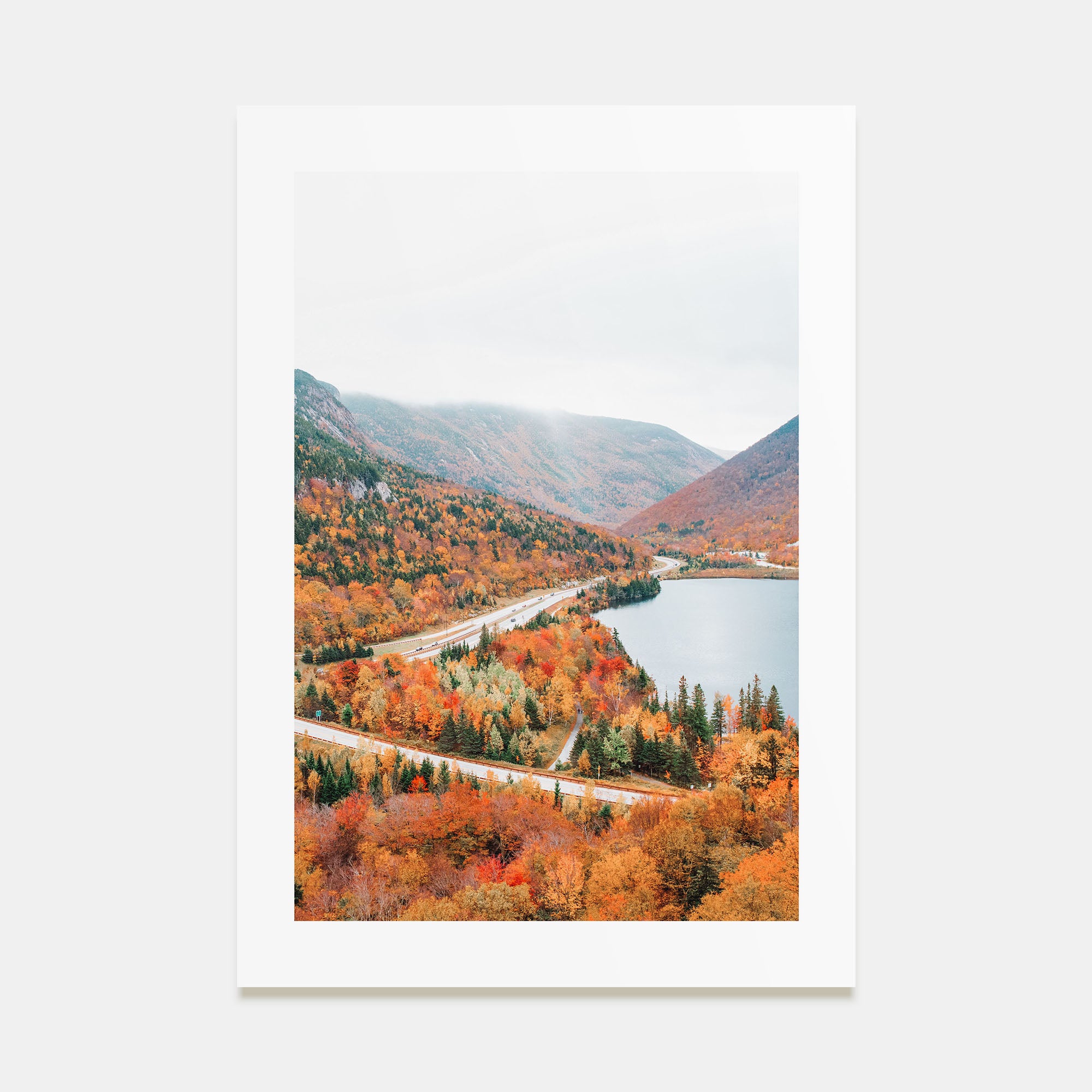 New Hampshire Photo Color Poster