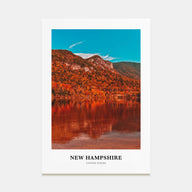 New Hampshire Portrait Color No 1 Poster