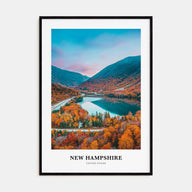 New Hampshire Portrait Color No 2 Poster