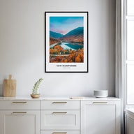 New Hampshire Portrait Color No 2 Poster