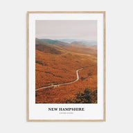 New Hampshire Portrait Color No 3 Poster