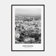 New Haven Portrait B&W Poster