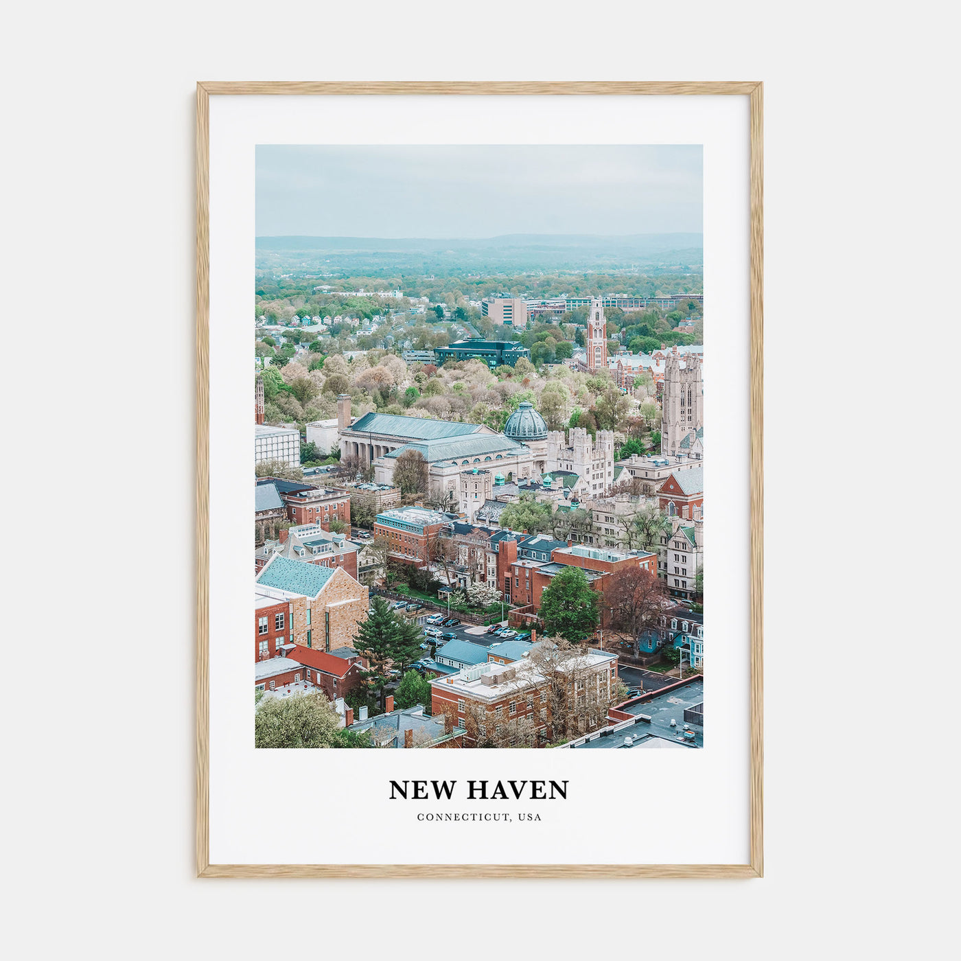 New Haven Portrait Color Poster