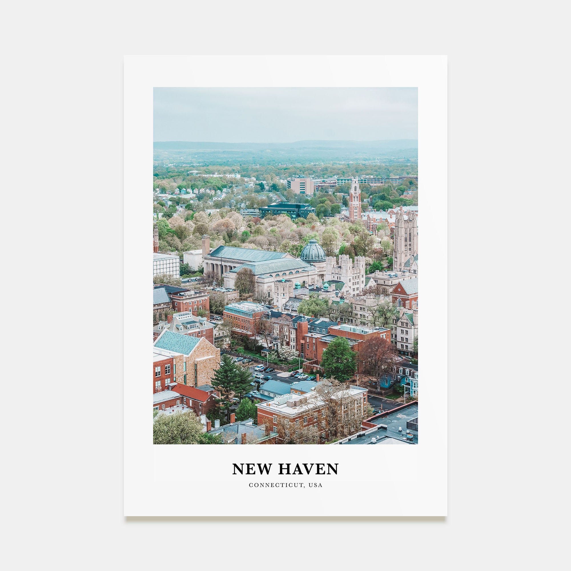 New Haven Portrait Color Poster
