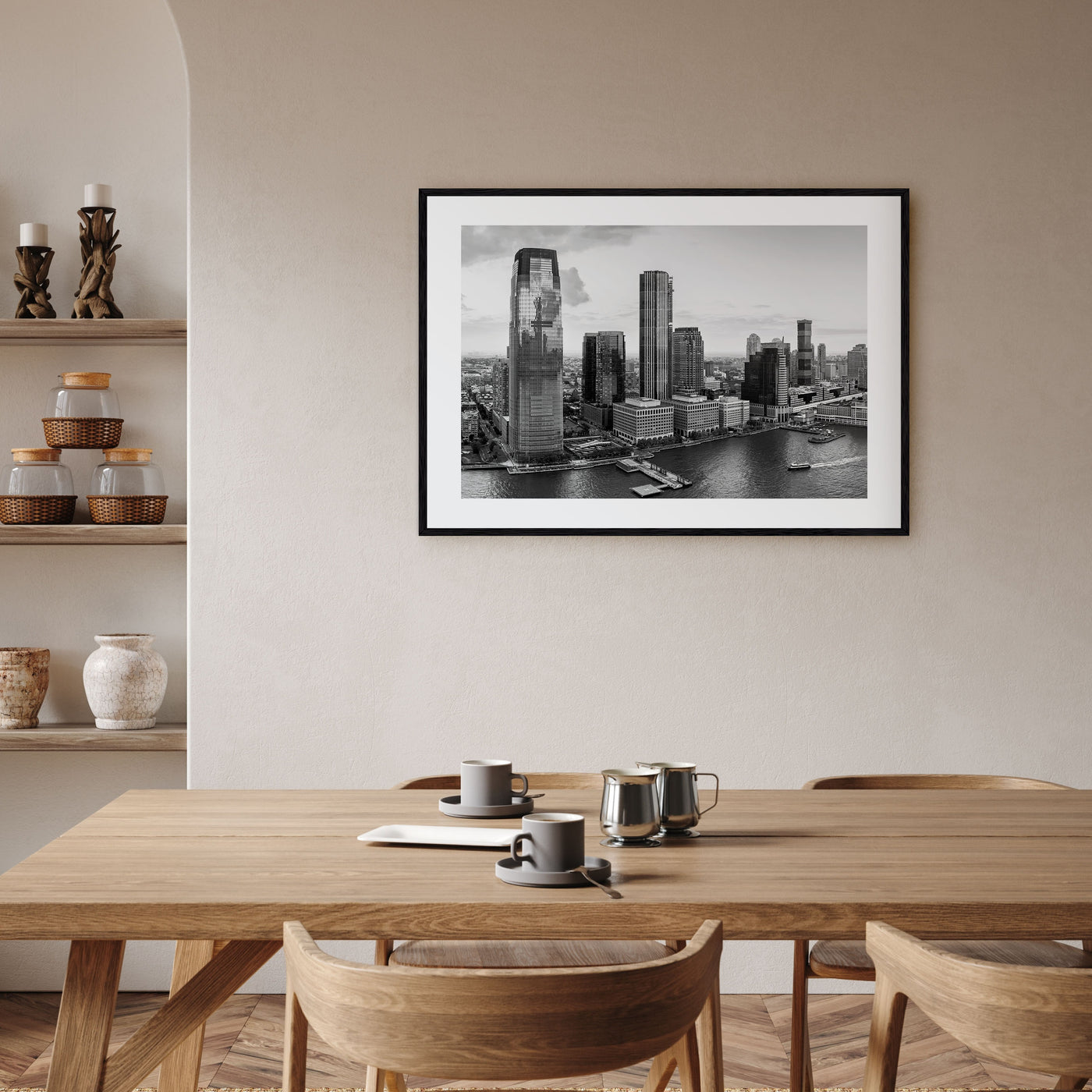 New Jersey Landscape B&W Poster