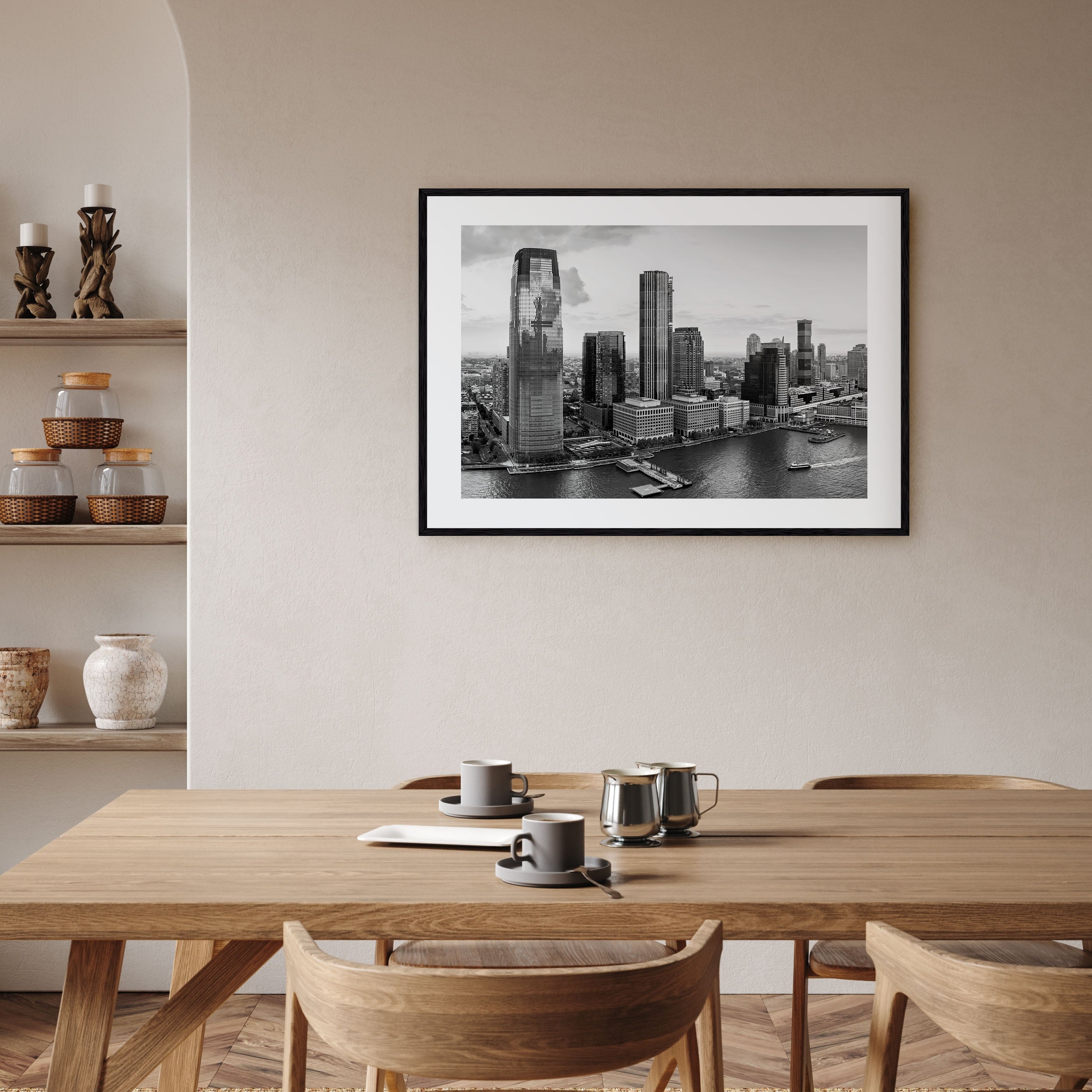 New Jersey Landscape B&W Poster