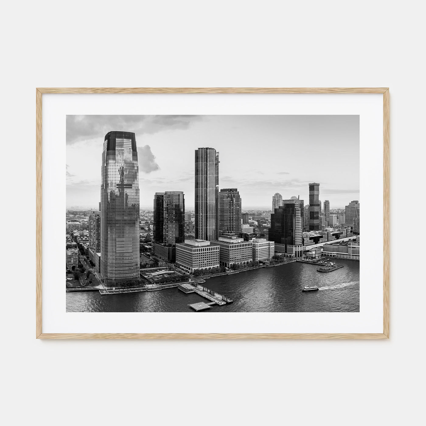 New Jersey Landscape B&W Poster