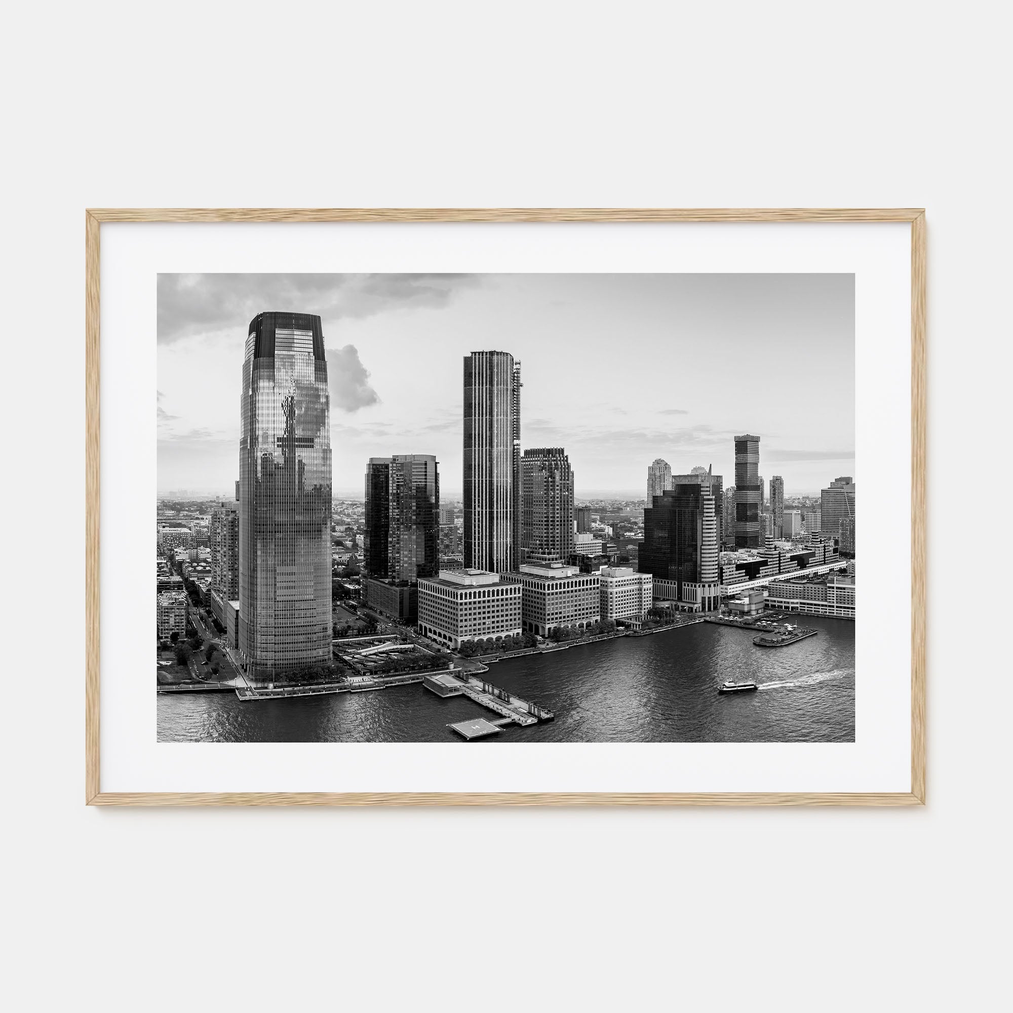 New Jersey Landscape B&W Poster