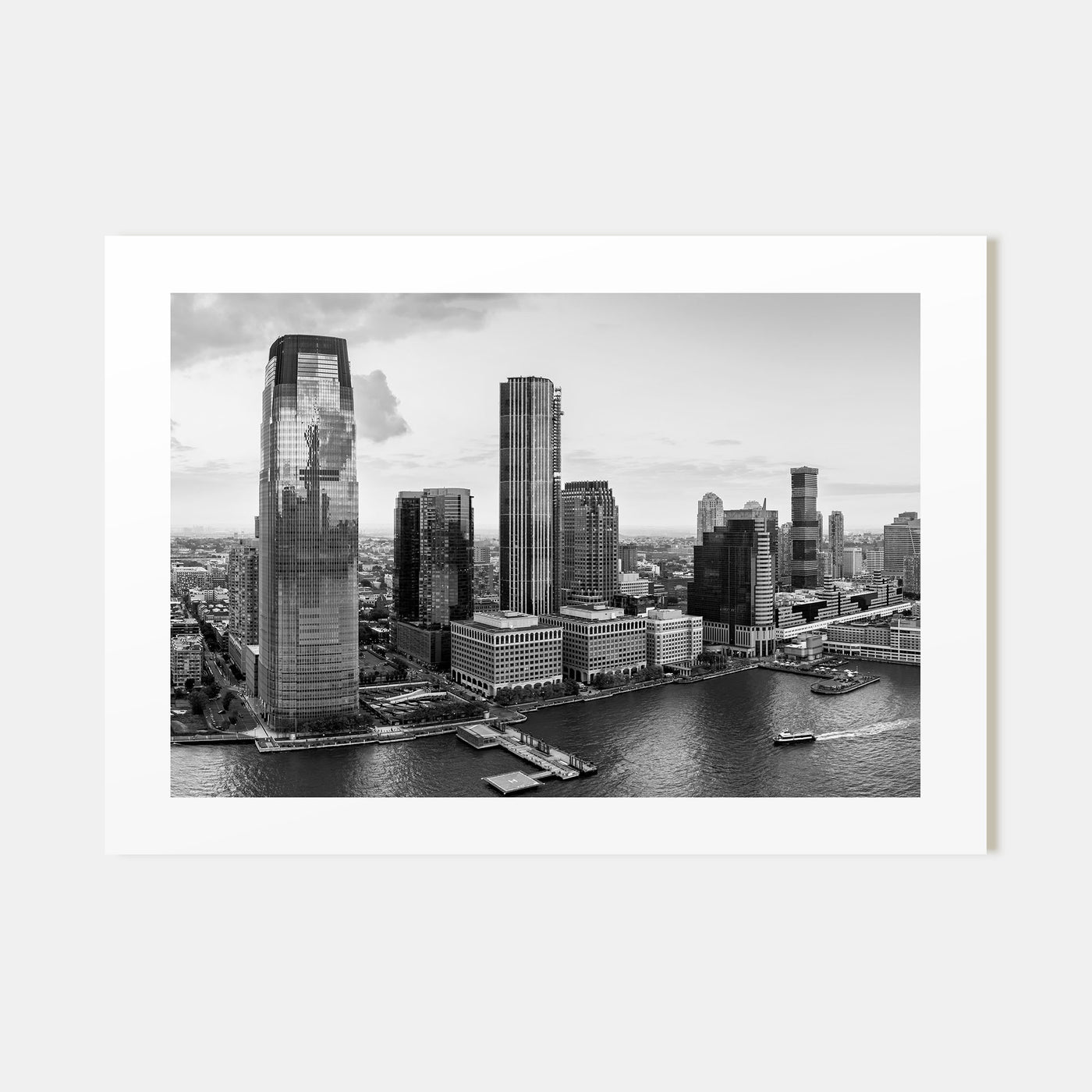 New Jersey Landscape B&W Poster