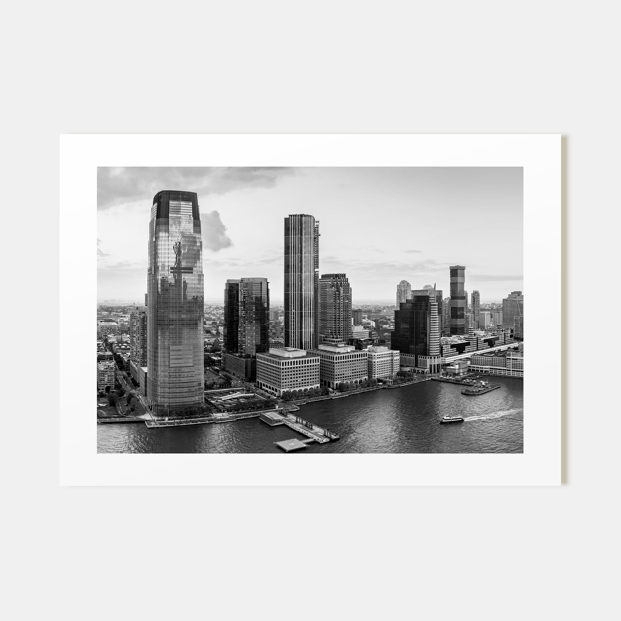 New Jersey Landscape B&W Poster