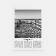 New Jersey Travel B&W No 2 Poster