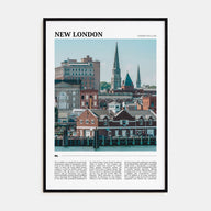 New London Travel Color Poster