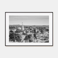 New Mexico Landscape B&W Poster