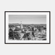 New Mexico Landscape B&W Poster