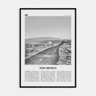 New Mexico Travel B&W No 1 Poster