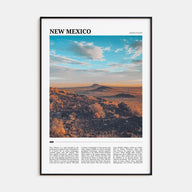 New Mexico Travel Color Poster