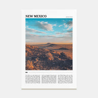 New Mexico Travel Color Poster