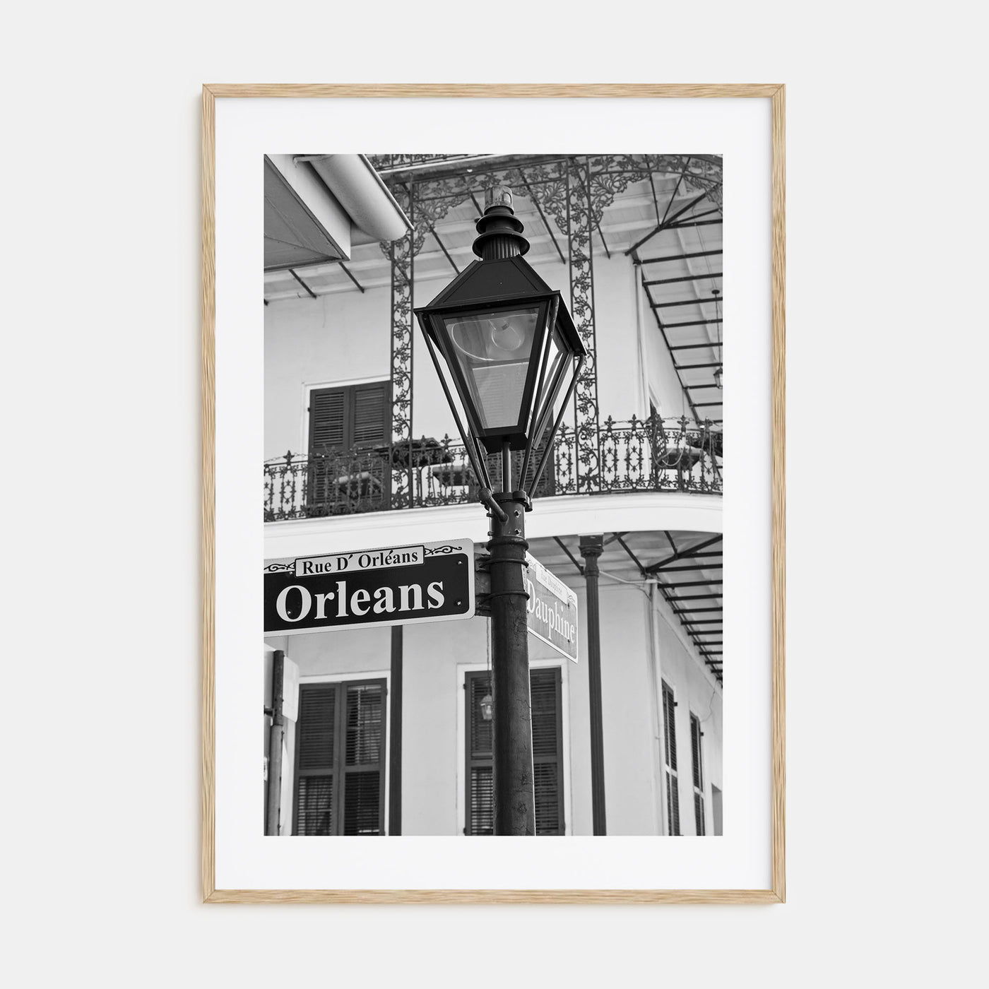 New Orleans Photo B&W No 3 Poster